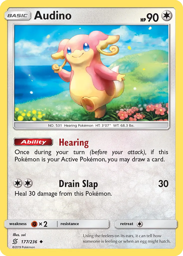Audino · Unified Minds 177/236
