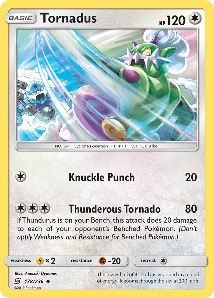 Tornadus · Unified Minds 178/236