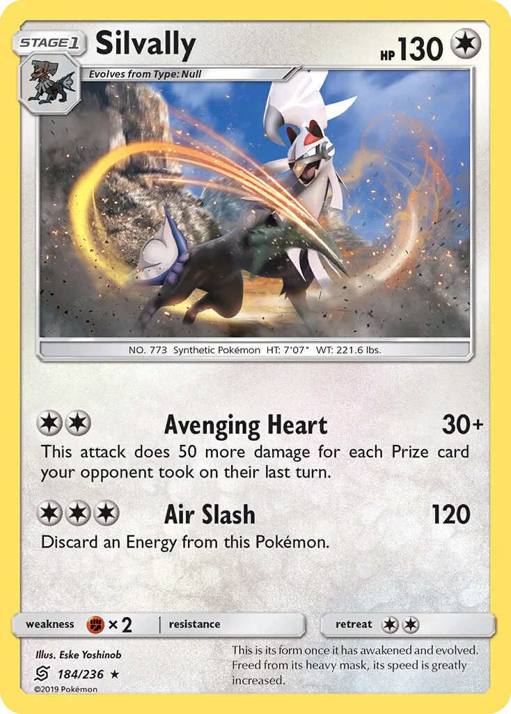 Silvally · Unified Minds 184/236