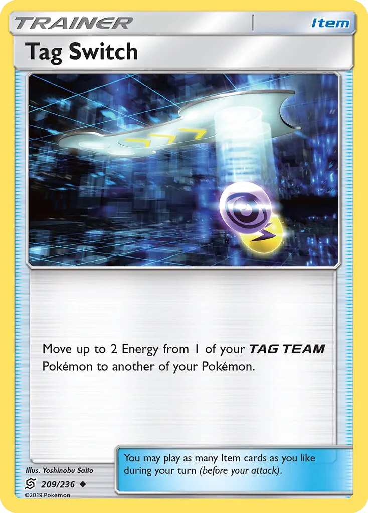 Tag Switch · Unified Minds 209/236