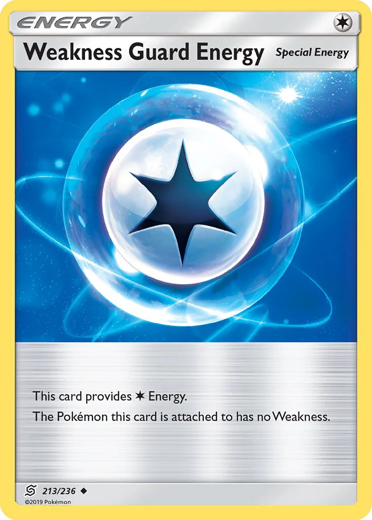 Weakness Guard Energy · Unified Minds 213/236
