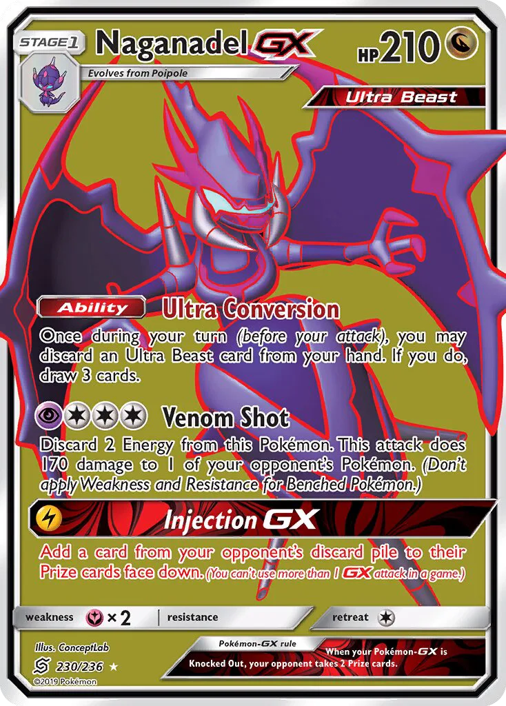 Naganadel GX · Unified Minds 230/236