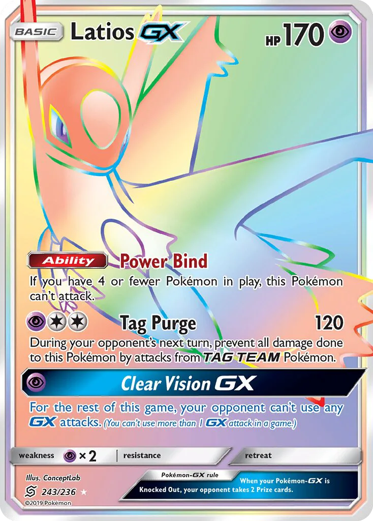 Latios GX · Unified Minds 243/236