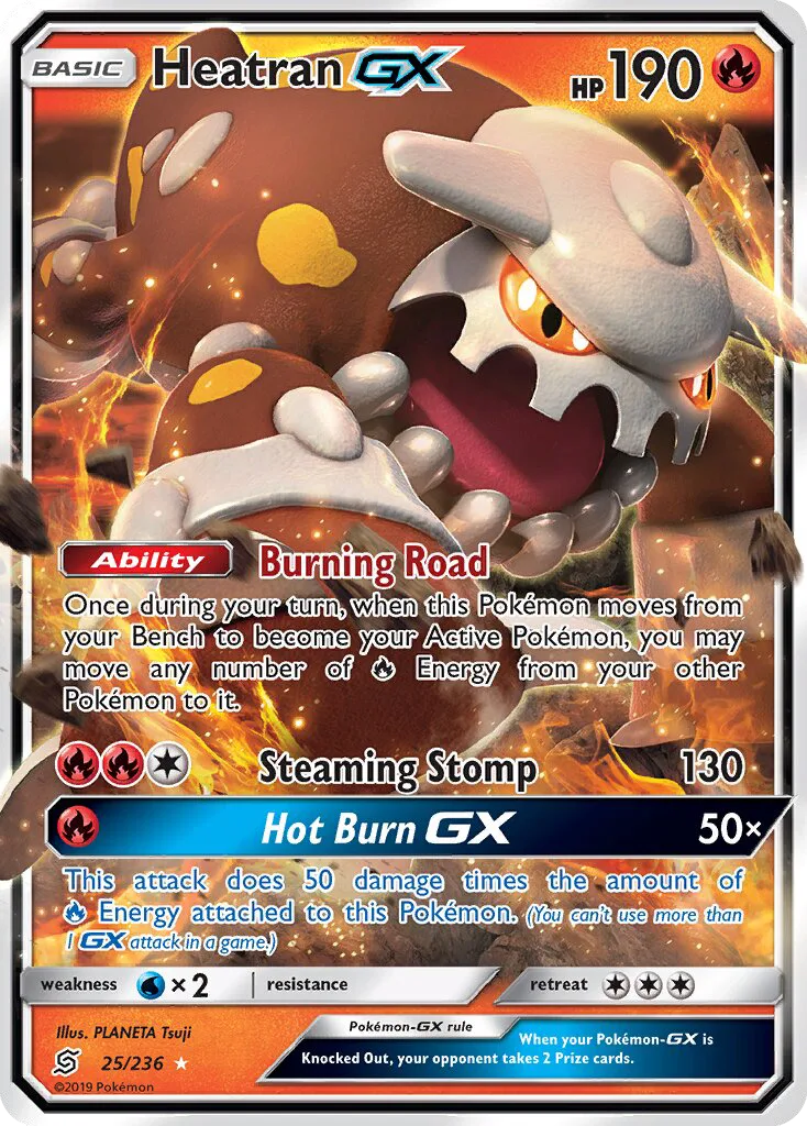Heatran GX · Unified Minds 25/236