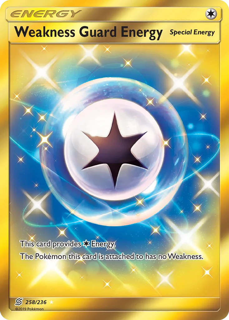 Weakness Guard Energy · Unified Minds 258/236