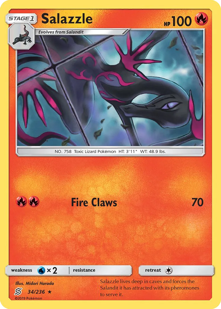 Salazzle · Unified Minds 34/236