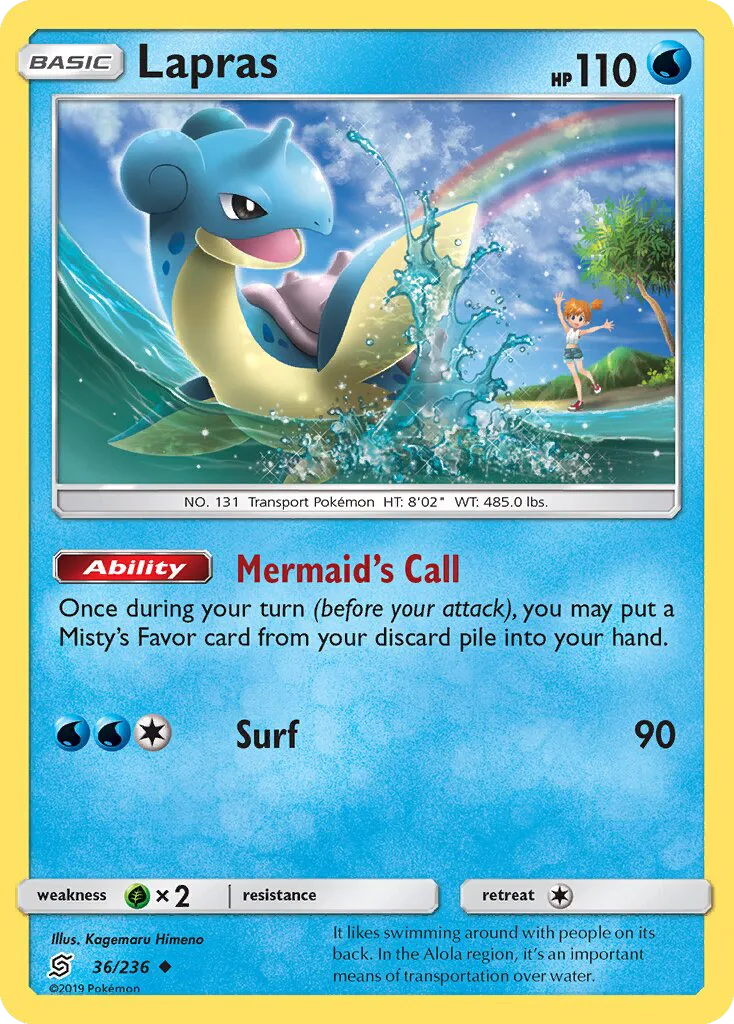 Lapras · Unified Minds 36/236