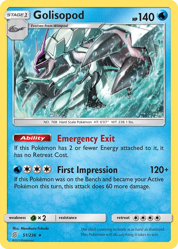 Golisopod · Unified Minds 51/236