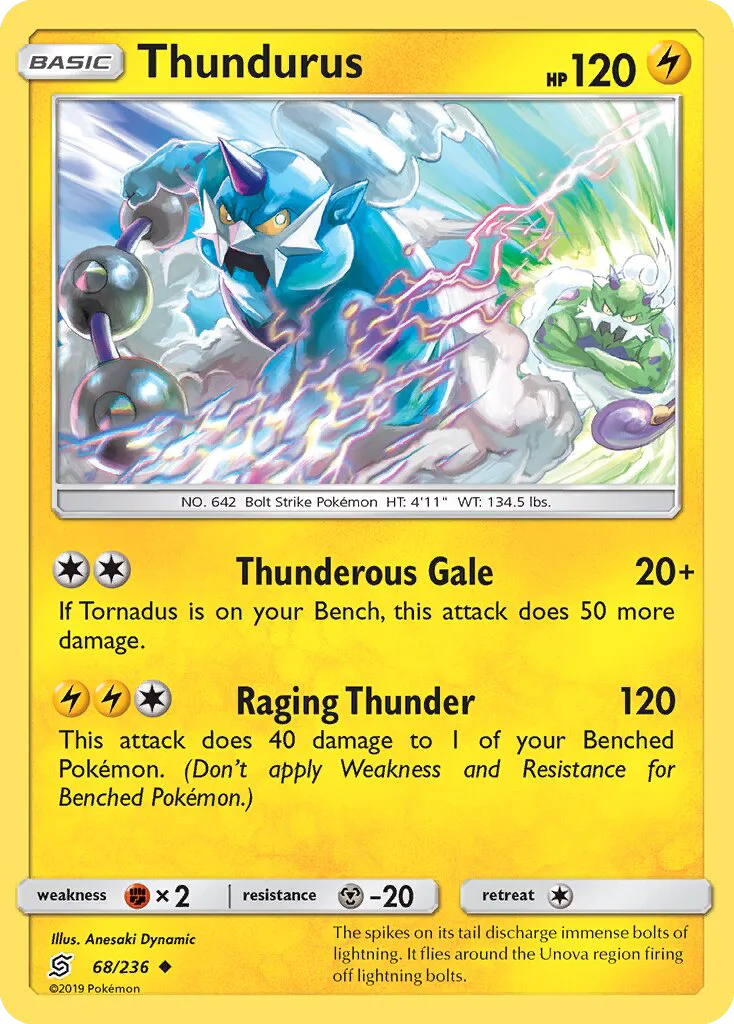 Thundurus · Unified Minds 68/236