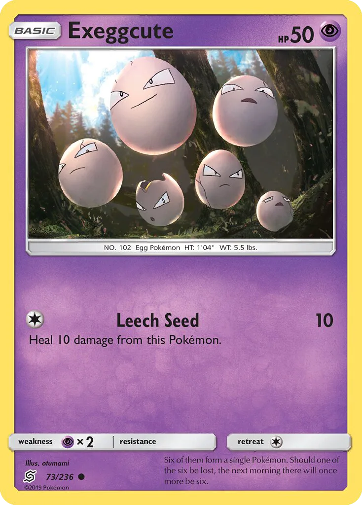 Exeggcute · Unified Minds 73/236