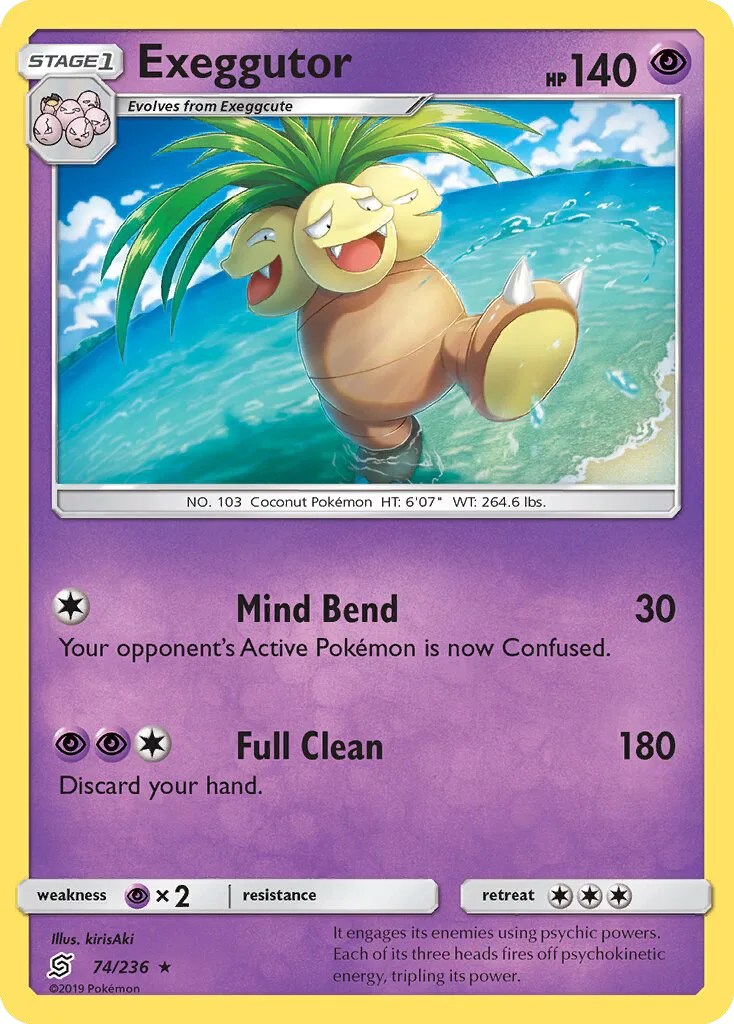 Exeggutor · Unified Minds 74/236