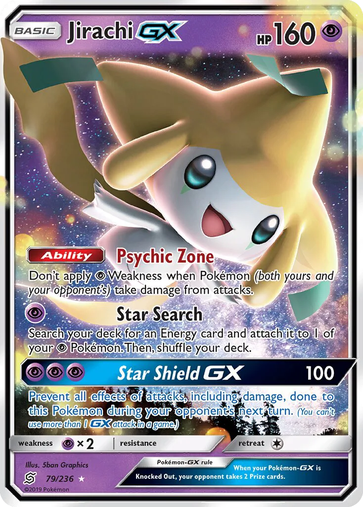 Jirachi GX · Unified Minds 79/236