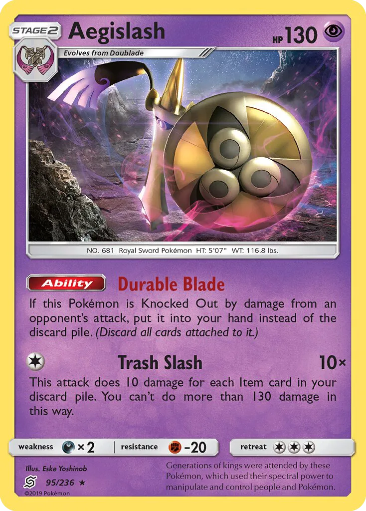Aegislash · Unified Minds 95/236