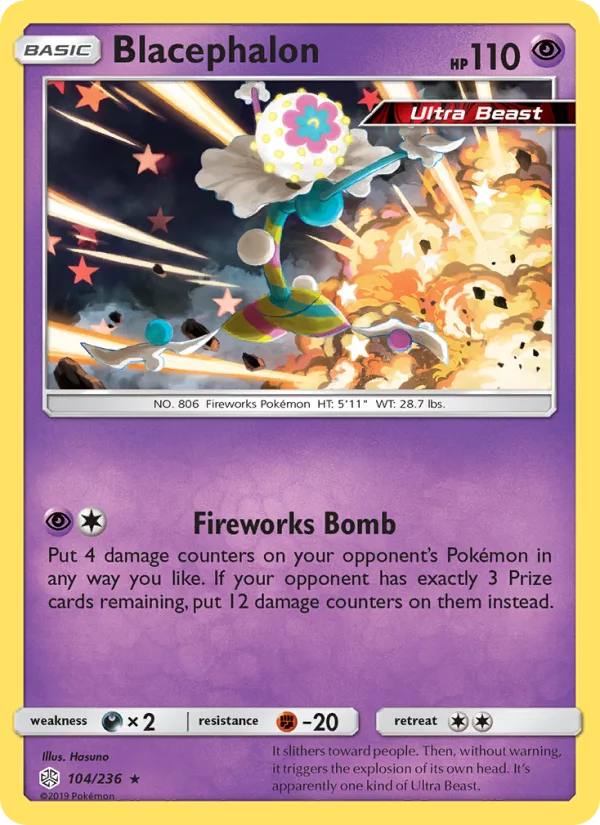 Blacephalon · Cosmic Eclipse 104/236