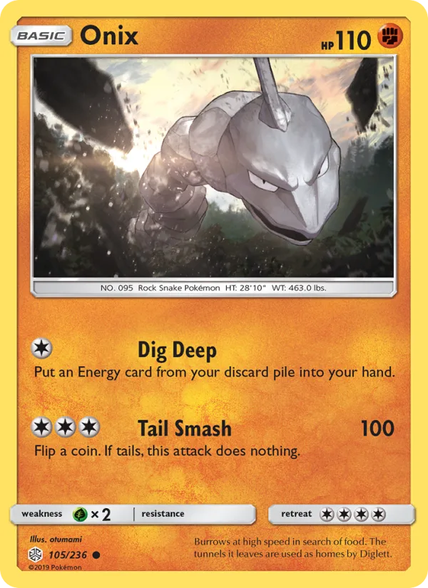Onix · Cosmic Eclipse 105/236