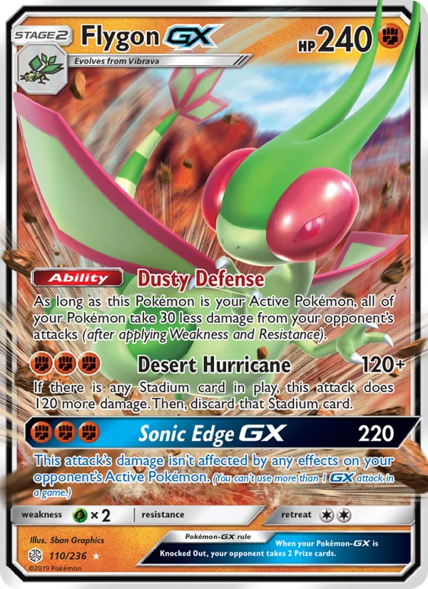 Flygon GX · Cosmic Eclipse 110/236