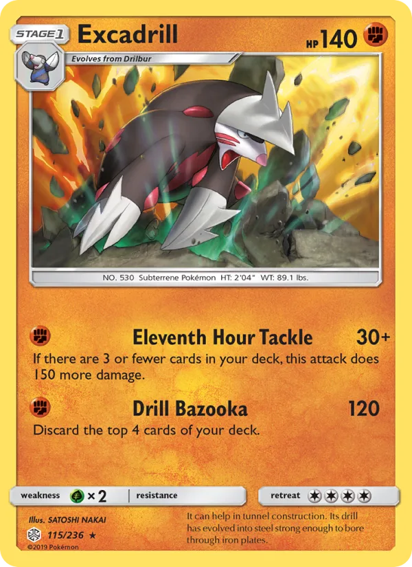 Excadrill · Cosmic Eclipse 115/236