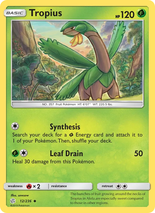 Tropius · Cosmic Eclipse 12/236