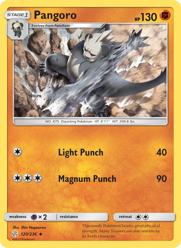 Pangoro · Cosmic Eclipse 120/236