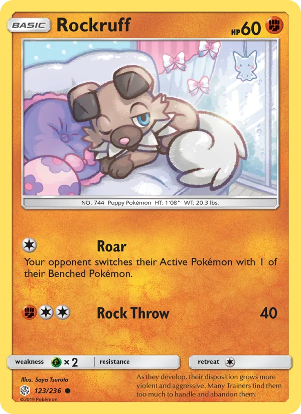 Rockruff · Cosmic Eclipse 123/236