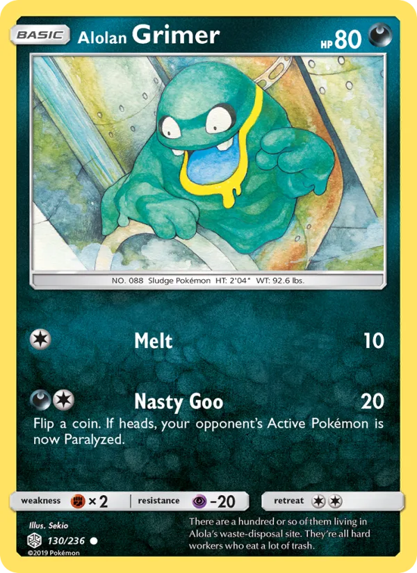 Alolan Grimer · Cosmic Eclipse 130/236