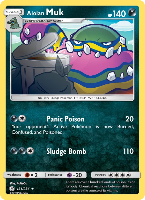 Alolan Muk · Cosmic Eclipse 131/236