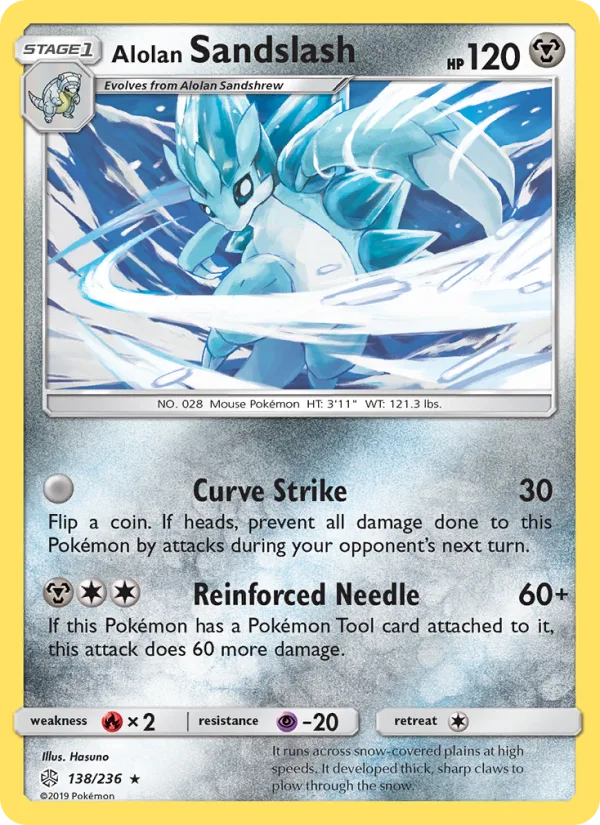 Alolan Sandslash · Cosmic Eclipse 138/236