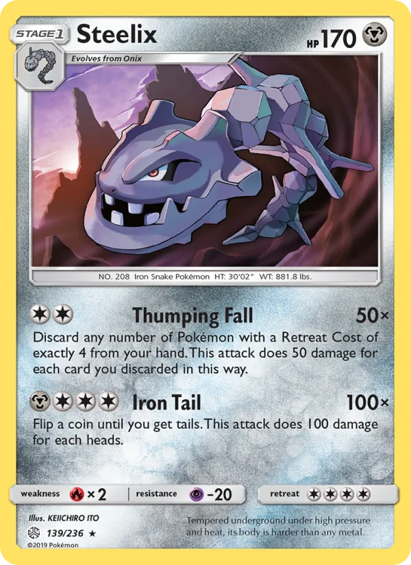 Steelix · Cosmic Eclipse 139/236