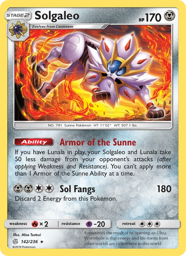 Solgaleo · Cosmic Eclipse 142/236