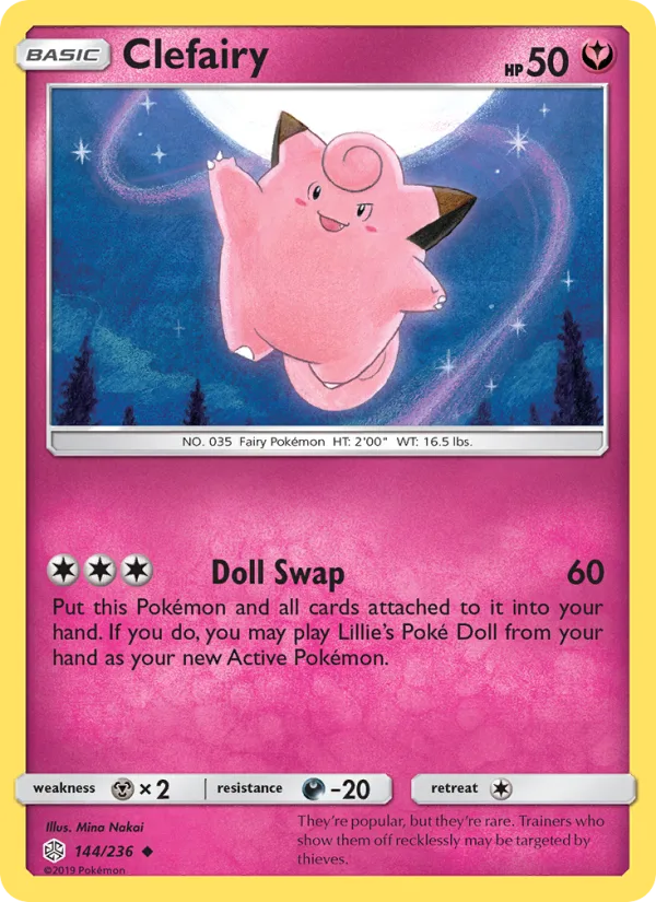 Clefairy · Cosmic Eclipse 144/236