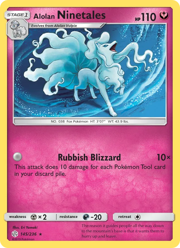 Alolan Ninetales · Cosmic Eclipse 145/236