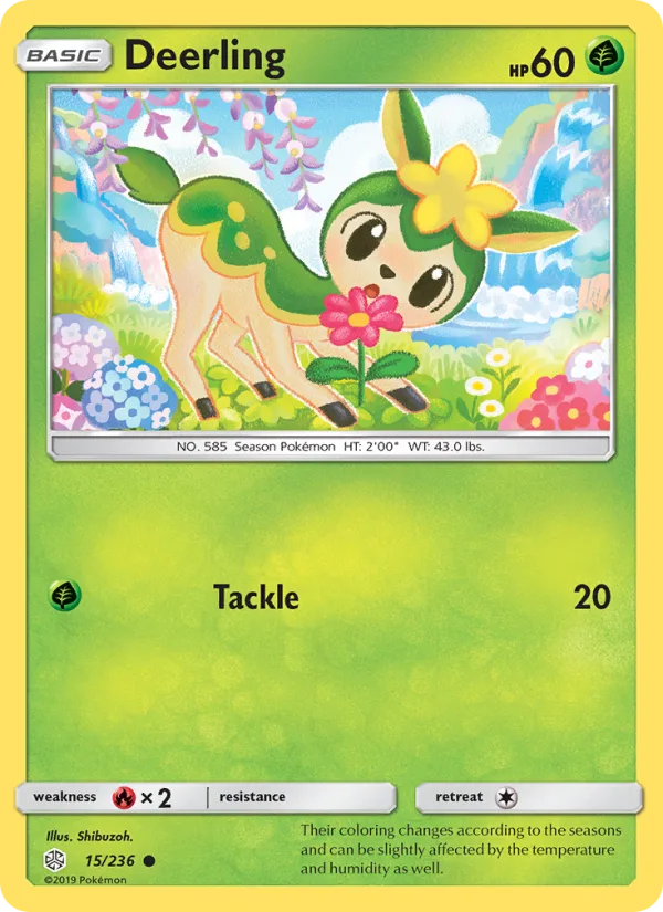 Deerling · Cosmic Eclipse 15/236