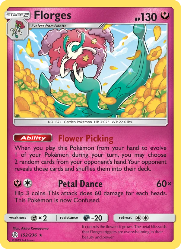 Florges · Cosmic Eclipse 152/236