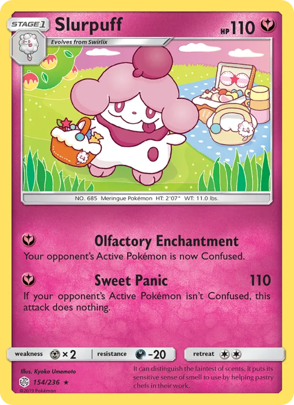Slurpuff · Cosmic Eclipse 154/236