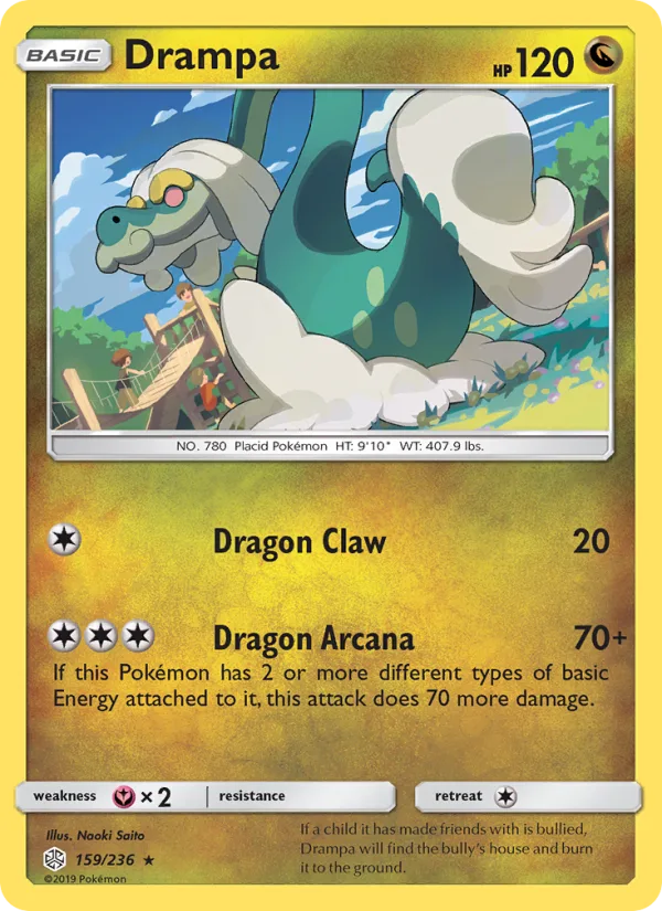 Drampa · Cosmic Eclipse 159/236