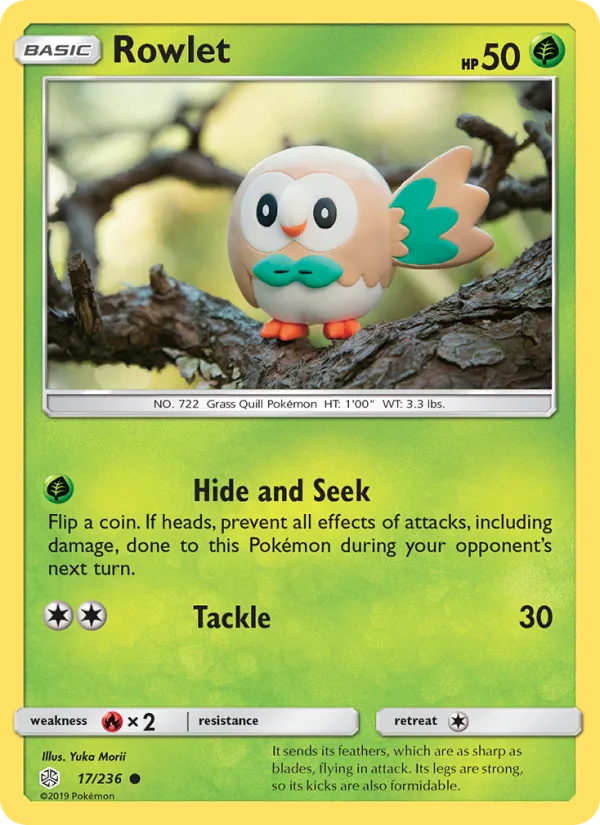 Rowlet · Cosmic Eclipse 17/236