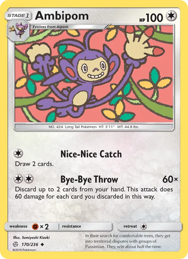 Ambipom · Cosmic Eclipse 170/236