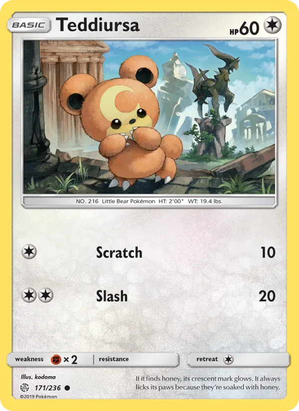 Teddiursa · Cosmic Eclipse 171/236