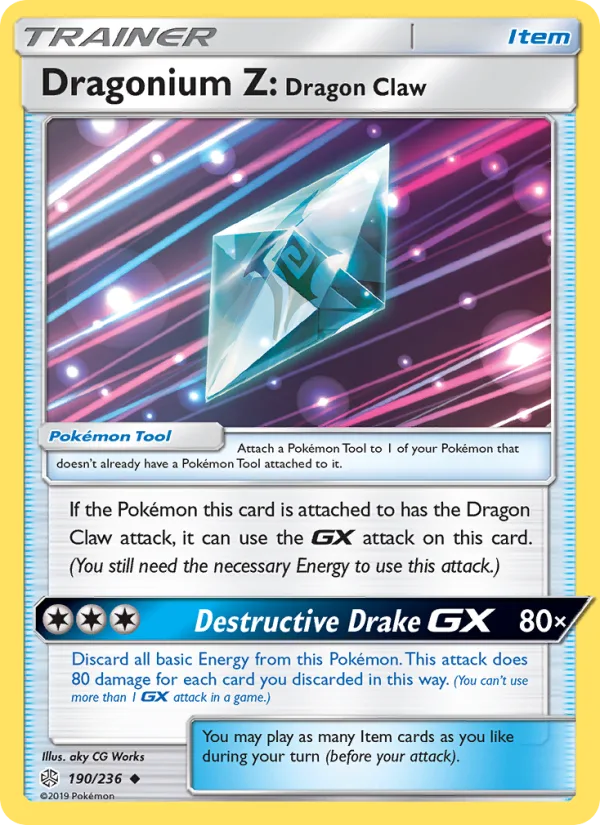Dragonium Z: Dragon Claw · Cosmic Eclipse 190/236