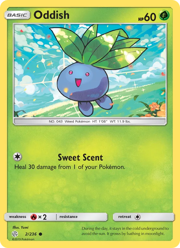 Oddish · Cosmic Eclipse 2/236