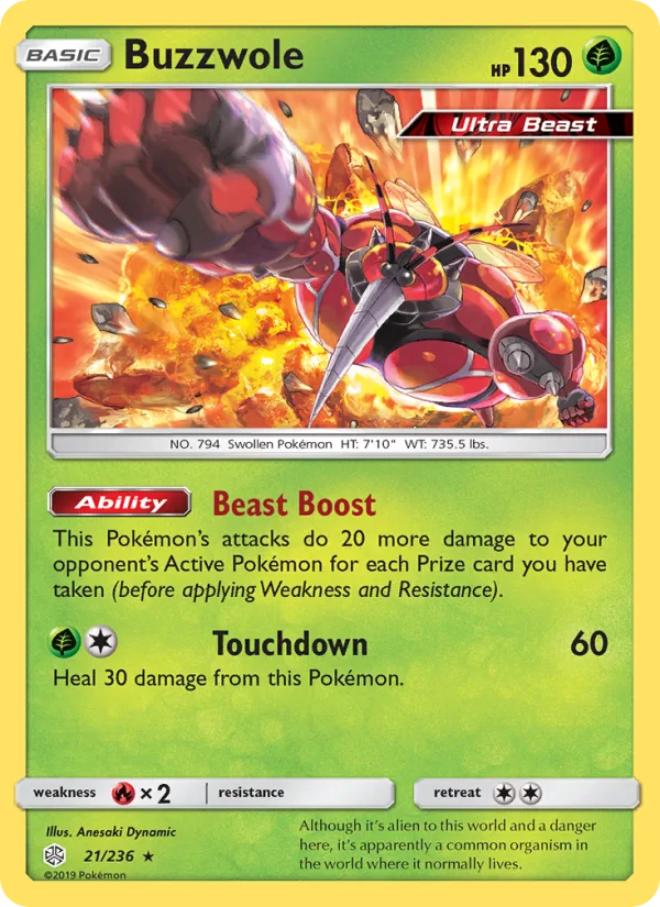 Buzzwole · Cosmic Eclipse 21/236