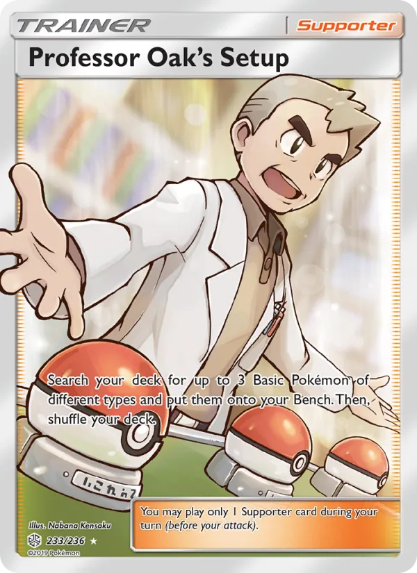 Professor Oak’s Setup · Cosmic Eclipse 233/236