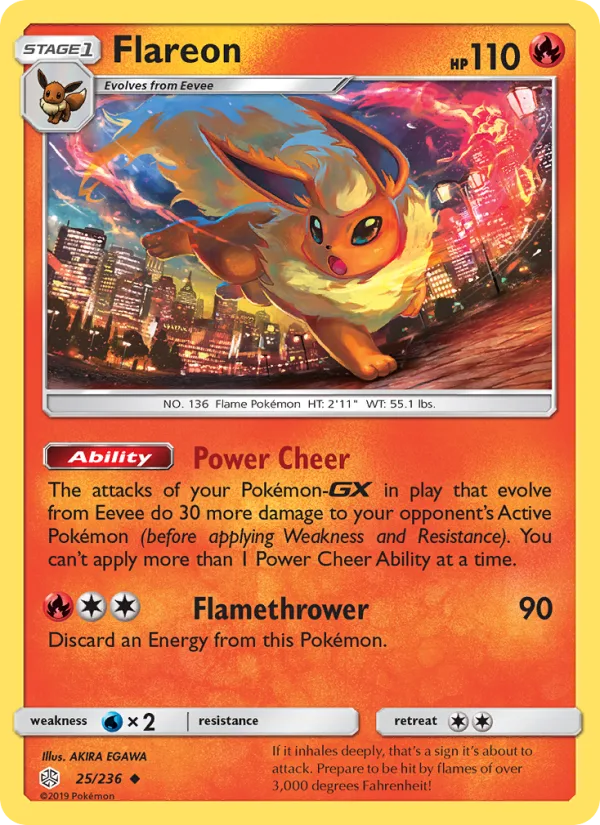 Flareon · Cosmic Eclipse 25/236