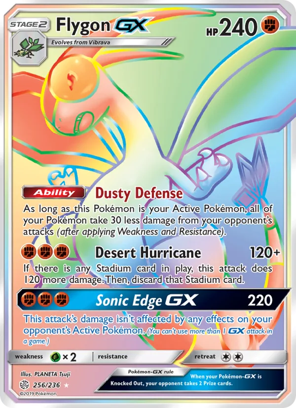 Flygon GX · Cosmic Eclipse 256/236