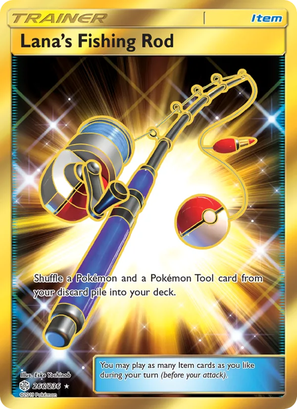 Lana’s Fishing Rod · Cosmic Eclipse 266/236