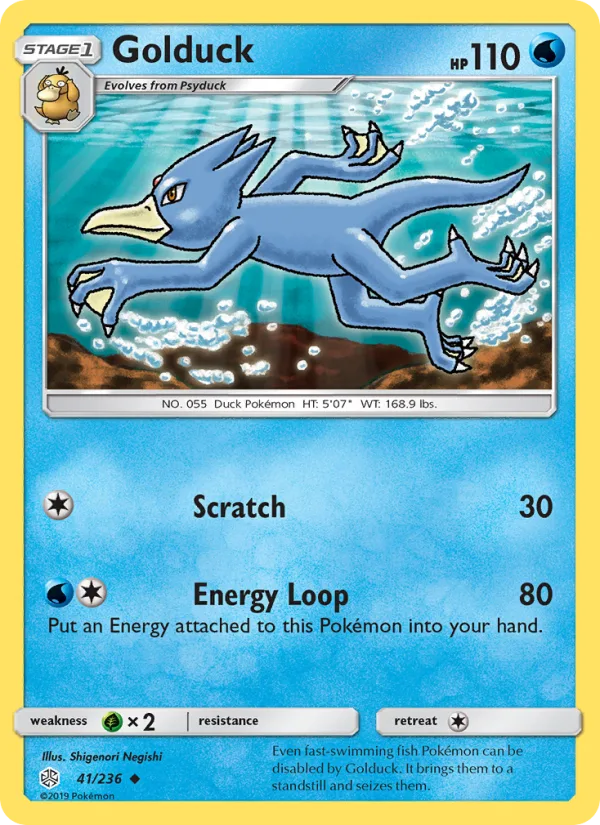Golduck · Cosmic Eclipse 41/236