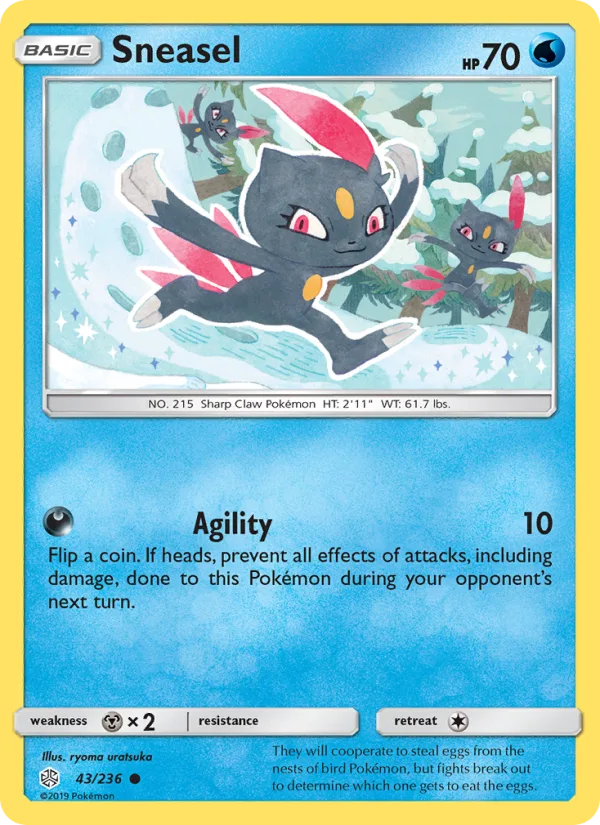 Sneasel · Cosmic Eclipse 43/236