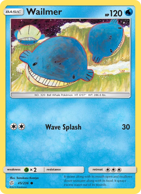 Wailmer · Cosmic Eclipse 45/236