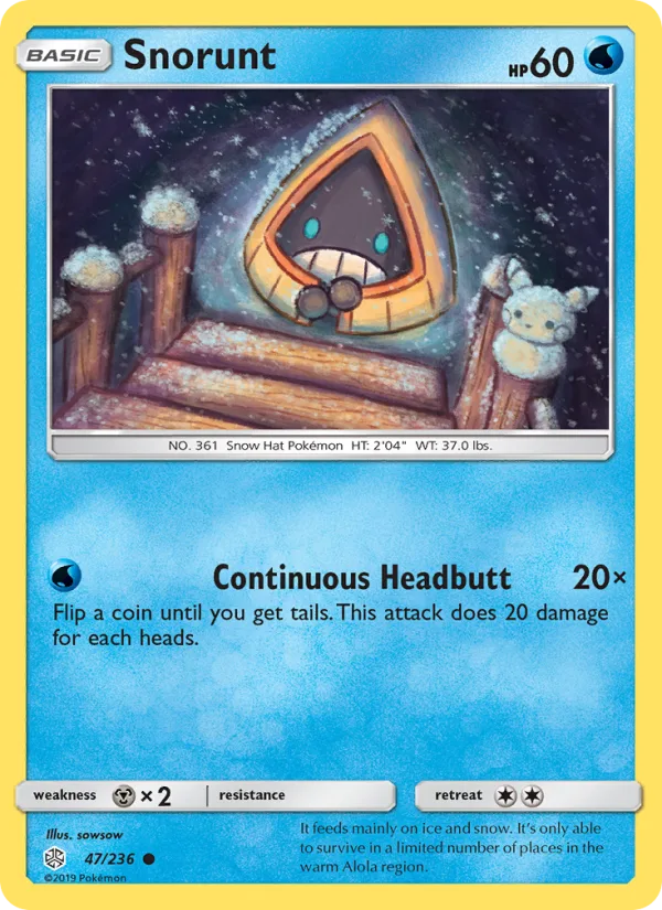 Snorunt · Cosmic Eclipse 47/236