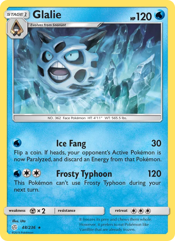 Glalie · Cosmic Eclipse 48/236
